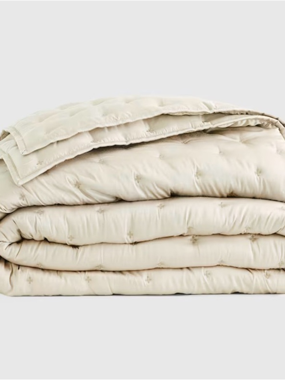 Quince Dream Quilt Ivory, Full/Queen, NWOT